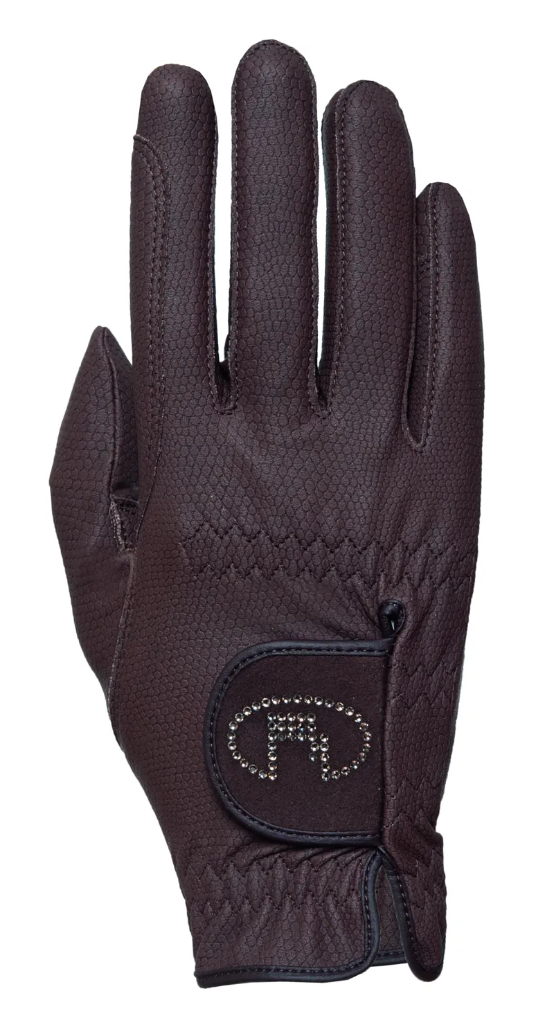 Roeckl Chester Bling - Lisboa Gloves Brown